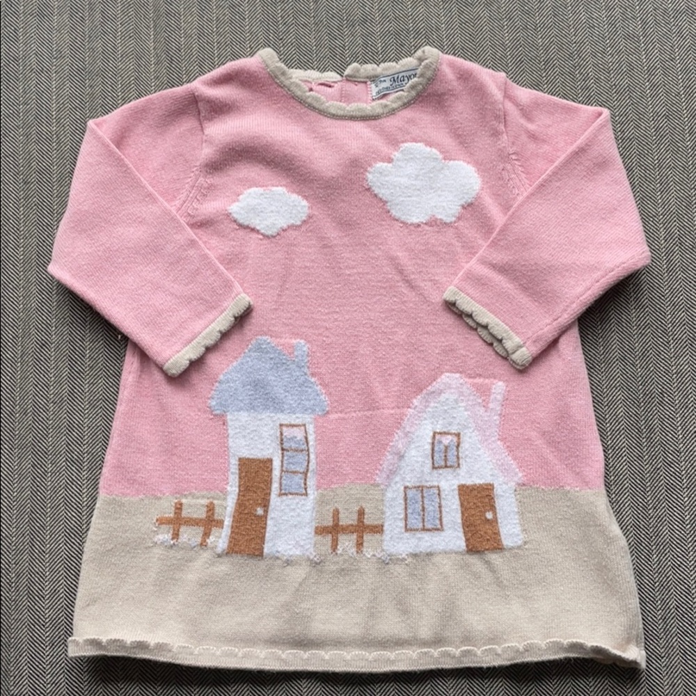 Mayoral knit baby dress
